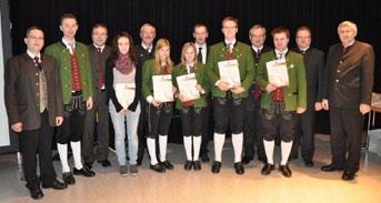 Februar wurden im Pramtalsaal Riedau die Jungmusikerleistungsabzeichen feierlich verliehen.