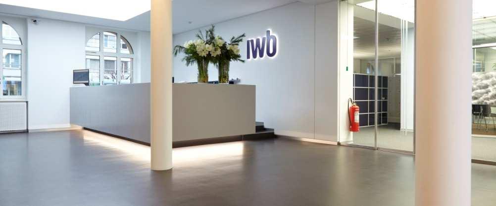 IWB- Industrielle Werke Basel IWB ist das Unternehmen für Energie, Wasser und Telekom.