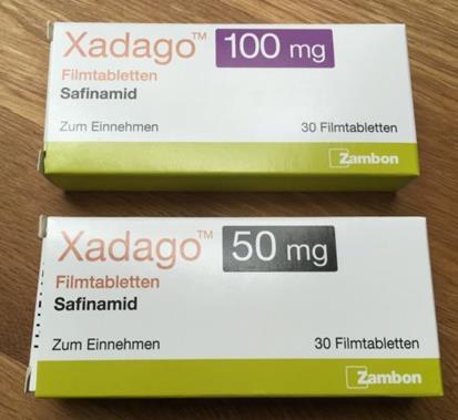 Xadago - die wichtigsten Daten Wann darf es nicht eingenommen werden? Behandlung mit MAO-B-Hemmern wie z. B. Rasagilin (Azilect ) oder Selegilin (z.b.