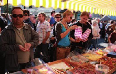 Der Herbstmarkt ist ein toller Treffpunkt und fördert unser Dorfleben und das soziale Zusammenleben.
