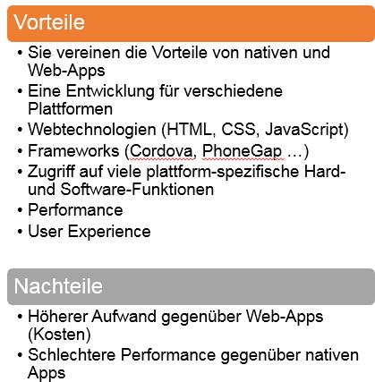 Plattformen gleichzeitig zu entwickeln