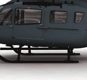 Der Hubschrauber ist ebenfalls mit einer Kanone zur Selbstverteidigung ausgerüstet.