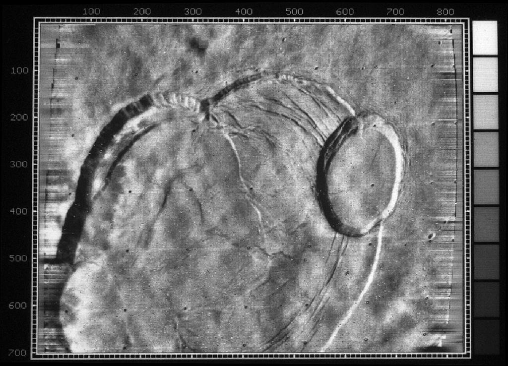 Ein einfacheres Beispiel: Marssonde Die Sonde Mariner deep space probe funkte zwischen 1969 und 1977 Bilder vom Mars zur Erde. Ein Bild ist eine Folge von Pixeln.