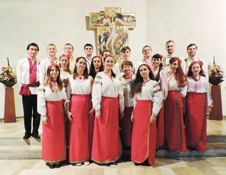 Wo die Sprache aufhört, fängt die Musik an (E.T.A. Hoffmann) Es war ein besonderes Erlebnis, den ukrainischen Chor Viva la Musica in unserer Gemeinde hören zu dürfen.