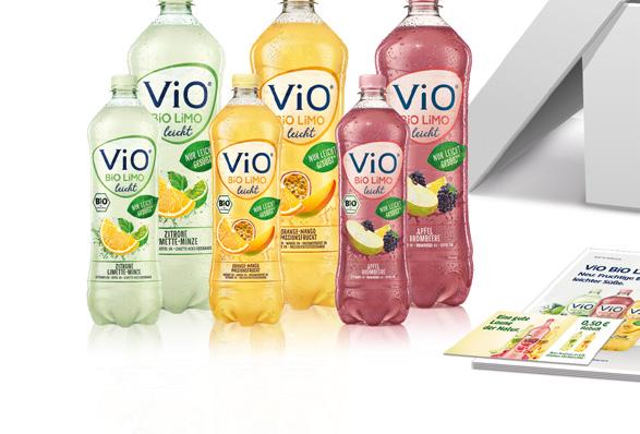 Liter) ViO BiO LiMO leicht Orange-Mango-Passionsfrucht (1 x 0,5 Liter / 1 x 1 Liter) ViO BiO LiMO leicht Apfel-Brombeere (1 x 0,5 Liter / 1 x 1 Liter)
