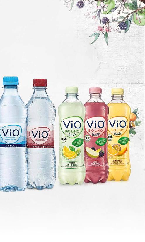 Die ViO BiO LiMO leicht ist ein spritziges Erfrischungsgetränk aus verschiedenen Fruchtsäften, -Pürees und Mineralwasser aus Deutschland.