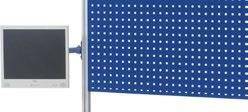 Breite 1200 mm: 2x54 Watt Die Beleuchtungsleiste kann innerhalb der Montageschiene stufenlos nach links oder rechts verschoben werden.