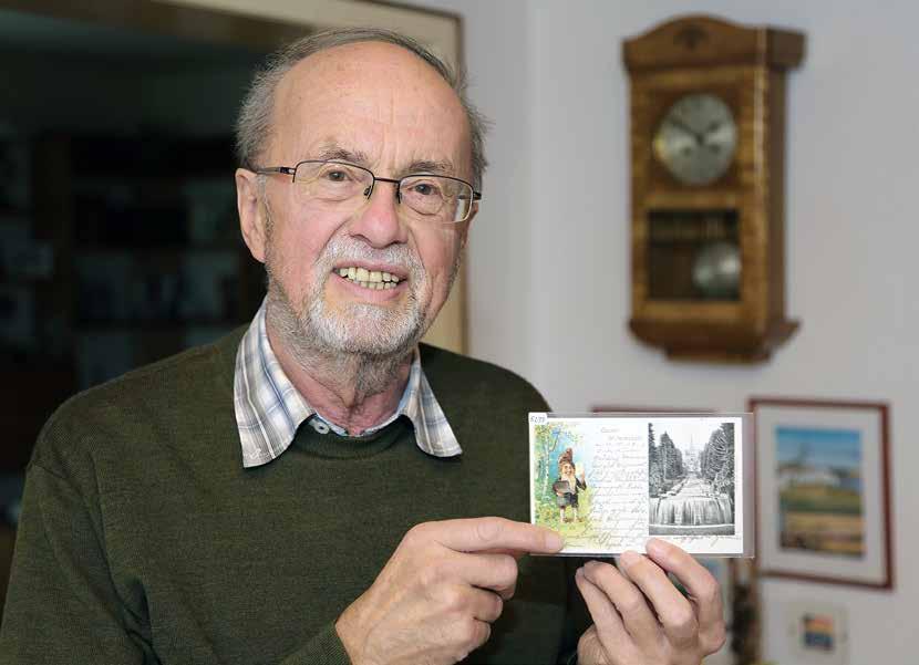 GESCHICHTE Jede Postkarte erzählt eine Geschichte. Historische Postkarten von Sammler Herbert Lamprecht erzählen charmante Geschichten.