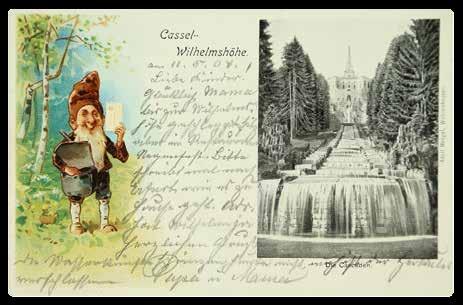 Und die Vergangenheit wird zur lebendigen Gegenwart. Viel Leben auf den Karten Insgesamt hat Herbert Lamprecht so 40 bis 50 Ordner Stadtgeschichte auf Postkarten.