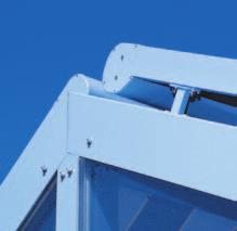 Die beiden Airomatic-Modelle passen als aussen liegender Sonnenschutz perfekt auf Wintergärten, Glasbedachungen und Dachfenster.