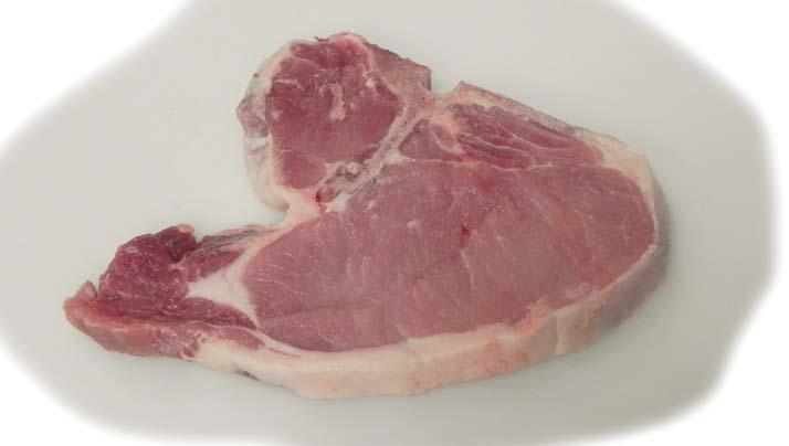 Schweins-T-Bone-Steak ca 270-350g schwer Muss es immer NUR Rinder- T-Bone-Steak sein?