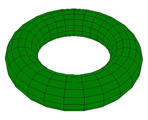 Seite 8 von 9 Darstellung als Gittermodell Da der Anfang und das Ende aller Kreise zwei mal enthalten ist, gestaltet sich das erstellen der Indexe relativ einfach.