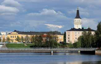 AMT FÜR STADTENTWICKLUNG 9 OULU Oulu in Finnland gilt als das Technologiezentrum des Nordens mit 199.000 Einwohnern.
