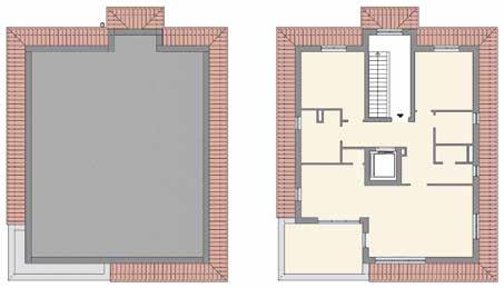 Dusche/WC 3,88 m² Diele 10,81 m² Flur 2,05 m² Garderobe 2,78 m²