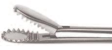 Forceps by TAKAHASHI, spoon 10 x 3 mm (l x b), straight, 110 mm working length Nasenzange nach TAKAHASHI, Löffelgröße, 10 x 3 mm (l x b), gerade