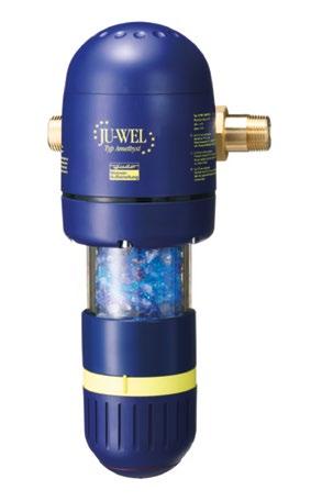Die JU-WEL Geräte werden zentral eingebaut und spenden juweliertes Trinkwasser an alle Entnahmestellen im Haus. Trinkwasser wird zu juweliertem Wasser und hat ähnliche Strukturen wie Quellwasser.