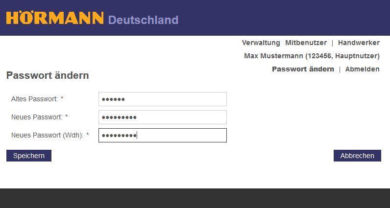 Passwort ändern Legen Sie Ihr neues Passwort fest und berücksichtigen Sie dabei unsere neuen Passwortkriterien.
