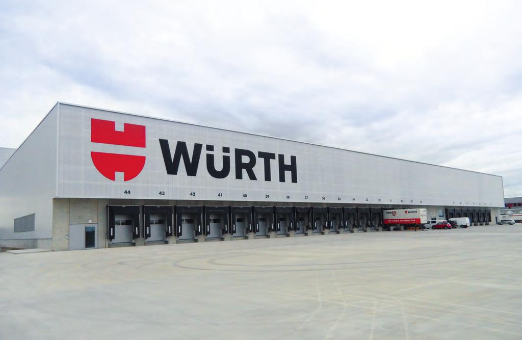 Vertriebszentrum Würth in Künzelsau-Gaisbach Niederspannungsinstallationsanlagen