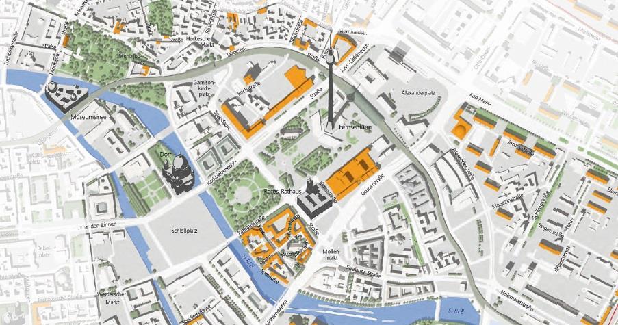 Immobilien im Eigentum der WBM Visualisierung WBM Dialogprozess Berliner Mitte Alte