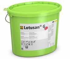 Lotusan und Wärmedämm-Verbundsysteme von Sto Eine saubere Lösung für Sanierung und Neubau Lotusan -Fassadenbeschichtungen sind dank ihrer innovativen Produkteigenschaften sowohl für die Sanierung als