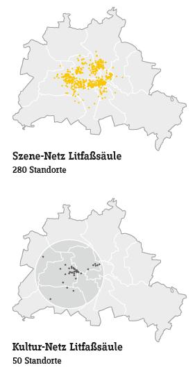 Quelle: ma 2016 Plakat, Potenzial Berliner Bevölkerung ab 14 Jahre : 2,95 Mio., Es gelten die AGB der DIE DRAUSSENWERBER GmbH.