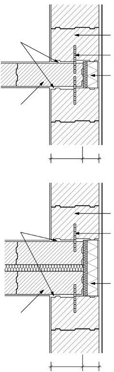 Vermeidung von Wärmebrücken MEIER Deckenabschalelemente DAE vermindern Wärmebrücken in die Außenwand einbindender Bauteile wie Stützen, Decken, Ringanker usw.