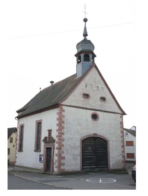 Dokumentationszentrum Buntsandstein Collenberg als Wiege des Buntsandsteinabbaus im Südspessart Alte Kirche Reistenhausen