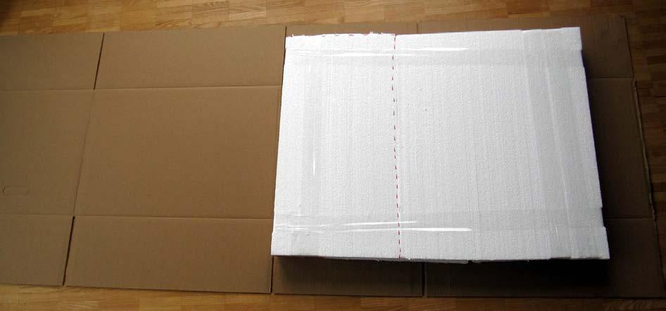 8. Verpackungskarton Falls Sie eine Kartonverpackung in der richtigen Größe haben (Glasverpackung,