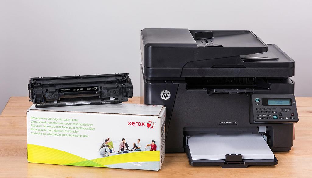 Toner Xerox für Drucker von anderen Herstellern Xerox hat ein Sortiment von Cartridges entwickelt, welches perfekt ausgerichtet ist