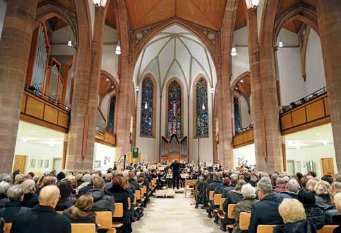 In dir ist Freude in allem Leide Unter diesem Gedanken stand das Konzert, das am 14. November in der Kirche in Bruchsal und am 15. November in Karlsruhe-West stattfand.