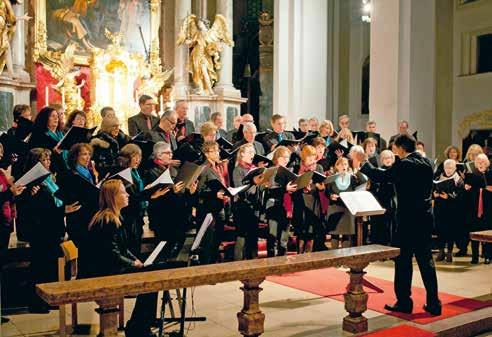und Orgelspiel. Eröffnet wurde der Konzertabend in Bruchsal durch einleitende Worte des Gemeindevorstehers Frank Arlaud.
