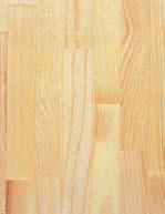 A/B markante Streifenzeichnung, gleichmäßige Struktur, lebhaftes Farbspiel innerhalb des Holzes möglich.