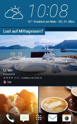 65 HTC BlinkFeed HTC BlinkFeed Was ist HTC BlinkFeed? Erhalten Sie aktuelle Nachrichten über Ihre Interessen oder Statusaktualisierungen von Ihren Freunden direkt in HTC BlinkFeed.