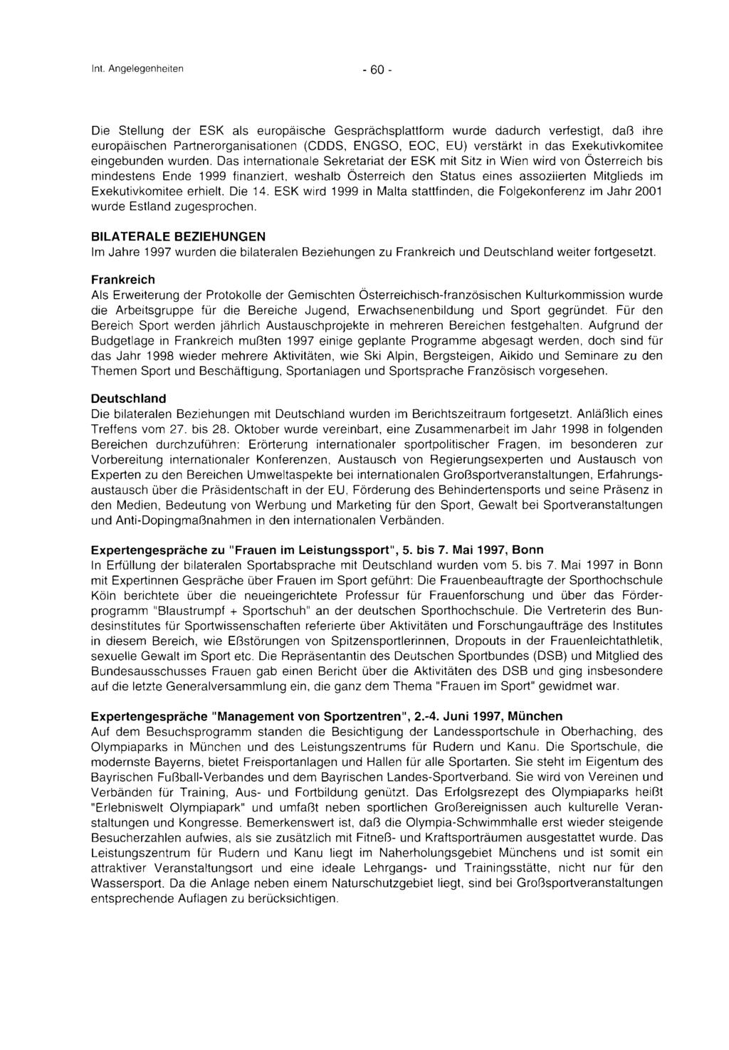 60 von 185 III-173 der Beilagen XX. GP - Bericht - 02 Hauptdokument (gescanntes Original) Int.