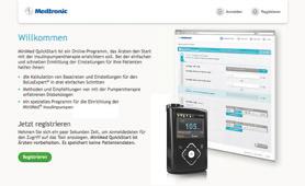 für Anwender einer Medtronic Insulinpumpe mit weiterführenden Informationen und Services Homepage www.medtronic-diabetes.