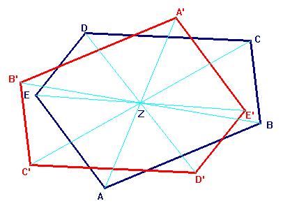 1 Lösunen Geometrie-Dossier Symmetrie in der Ebene Seite 12 / 13 Aufaben Punktsymmetrie und Punktspieelun (Lösunen sind verkleinert ezeichnet) Vorehen wie im Theorieteil beschrieben.