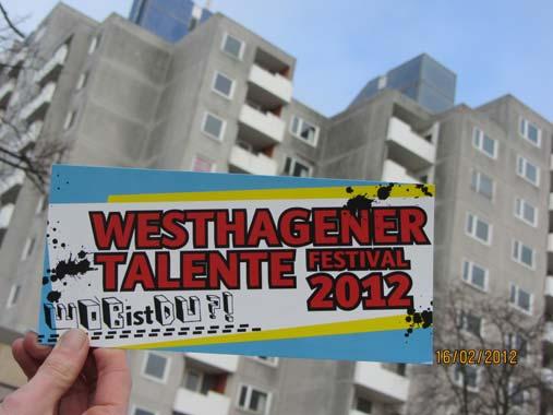 Westhagener Talente 2012 WObistDU?! 11.-13. Juli 2012 In diesem Sommer findet in Westhagen eine ganz besondere Projektwoche statt.