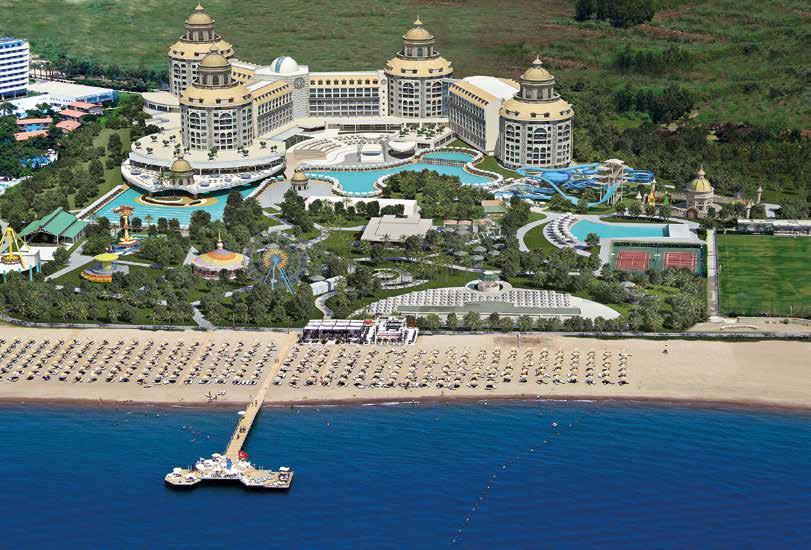 Türkei Antalya - Lara Ultra 1 WOCHE DZ / UAI ab 519,- Ultra All Inklusiv, bestehend aus HOTEL DELPHIN BE GRAND RESORT ***** Hotelmerkmale: All Inclusive, Family, Paare, Fitness, Tennis, Wellness
