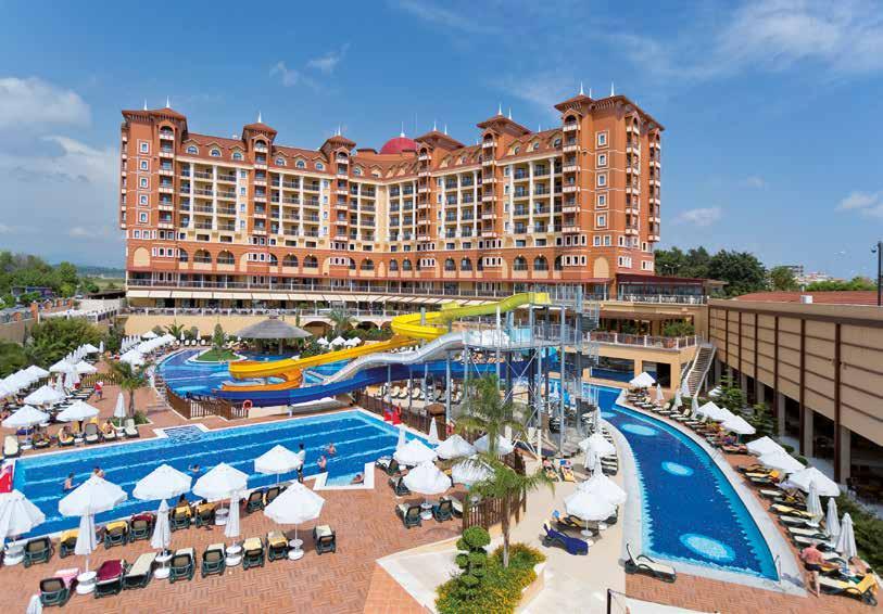 Türkei Antalya - Side/Kumköy HOTEL VILLA SIDE RESIDENCE ***** LAGE: Das Hotel liegt im Feriengebiet Side-Kumköy, ca. 250m vom langen Sandstrand (Shuttleservice vorhanden), ca. 4km von Side und ca.