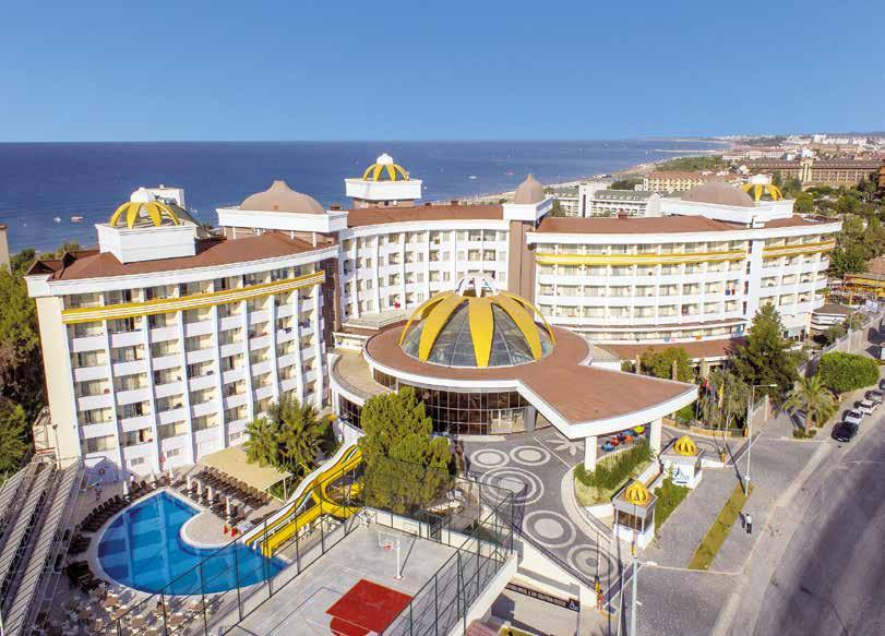 Türkei Antalya - Side/Kumköy Flugreise 4-Sterne-Hotel 1 WOCHE DZ / AI ab 390,- 4-Sterne-Hotel im All Inklusiv, bestehend aus SIDE ALEGRIA HOTEL & SPA **** Das im Sommer 2017 neu eröffnetes Hotel
