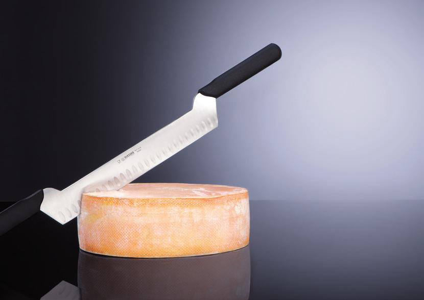 KÄSEMESSER CHEESE KNIVES 9605 Käsemesser Cheese knife 9605 g Käsemesser geätzt Cheese knife etched blade cm 23 26 29 inch 9 10¼ 11½ cm 12 20 26 29 inch 4¾
