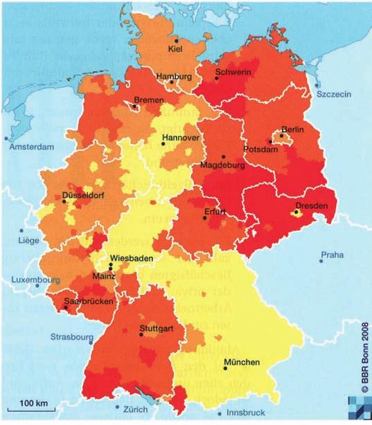 Das regionale Preisniveau und andere regionale Anbieter, wobei es im Jahr 2007 deutschlandweit für eine Referenzabnahme von 3500 kwh zu Preisunterschieden von 630 Euro in Worms und 868 Euro in Herne