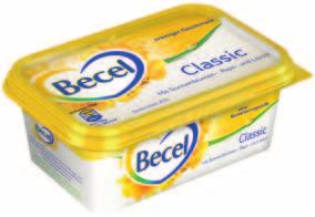 Eine Kategorisierung von Margarine-Produkten erfolgt auf Basis des Fettgehalts und ist EU-weit