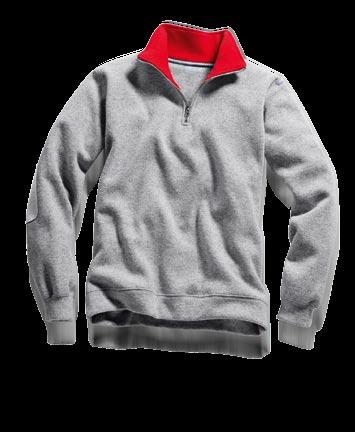 PASSION 29 02 Windstopper-Pullover, Herren Hellgrau, Pontetorto Tecnowool aus 43 % Wolle, 37 % Polyester,