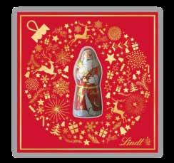 NEU GRUSSKARTEN Grusskarte Golden Xmas Santa mit Mini Santa 10 g Artikel 70789 1 VE: