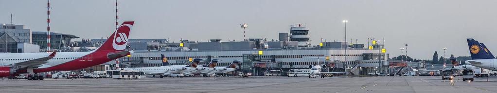 Düsseldorf Airport Übersicht Anteilseigner 50 % Stadt Düsseldorf 30 % AviAlliance 20 % Aer Rianta Int.