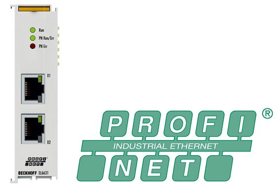 3 3.1 Produktübersicht 3.1.1 PROFINET - Einführung Abb. 26: EL6631 Die PROFINET-IO-Device-(Slave)-Klemme ermöglicht den einfachen Datenaustausch zwischen EtherCAT und PROFINET IO.