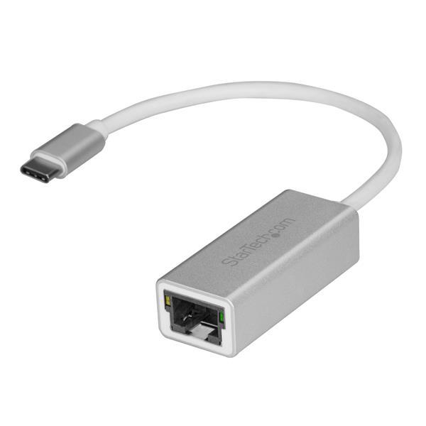 USB-C-auf-Gigabit-Netzwerkadapter - Silber Product ID: US1GC30A Nun können Sie Ihren Laptop ganz einfach über den USB-C -Anschluss mit einem Gigabit-Netzwerk verbinden.