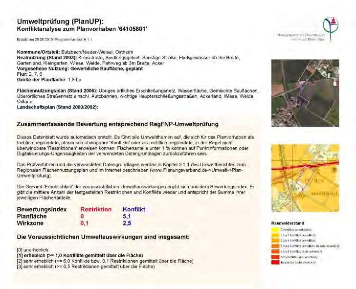 Bodenschutz in der Planung des Regionalverbands FrankfurtRheinMain: