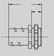 Material und Konstruktion : Konstruktion : Zinkdruckguss Verschraubung, besteht aus 1 Teil. Material : Zinkdruckguss. Temperaturbereich : -55 +300 Dauertemperatur. Schutzklasse : IP 0.